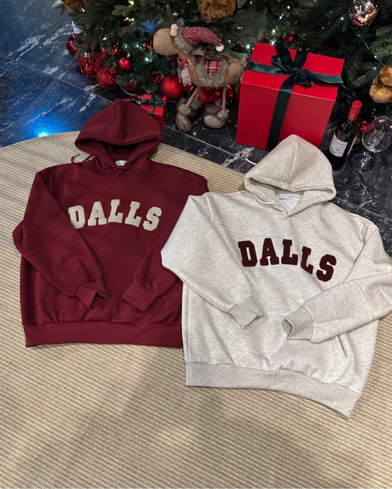 DALLS拼布連帽衛衣｜4色入