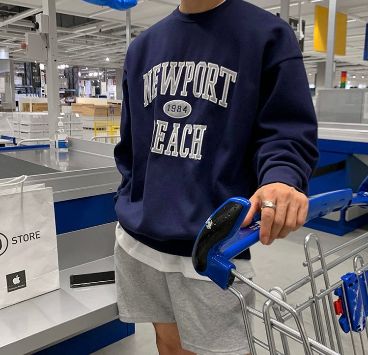 Newport Beach Crew neck sweater(入秋推薦款🍂）