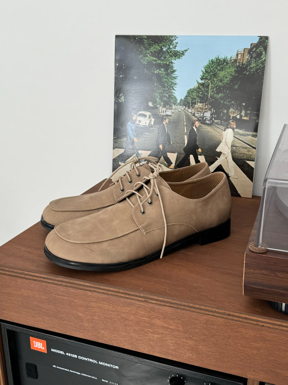 韓系極簡風皮鞋｜2色入