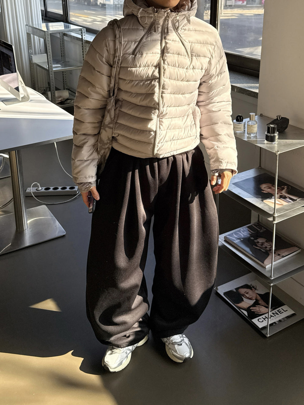 新年福利價🧧韓製彎刀棉褲｜2色入