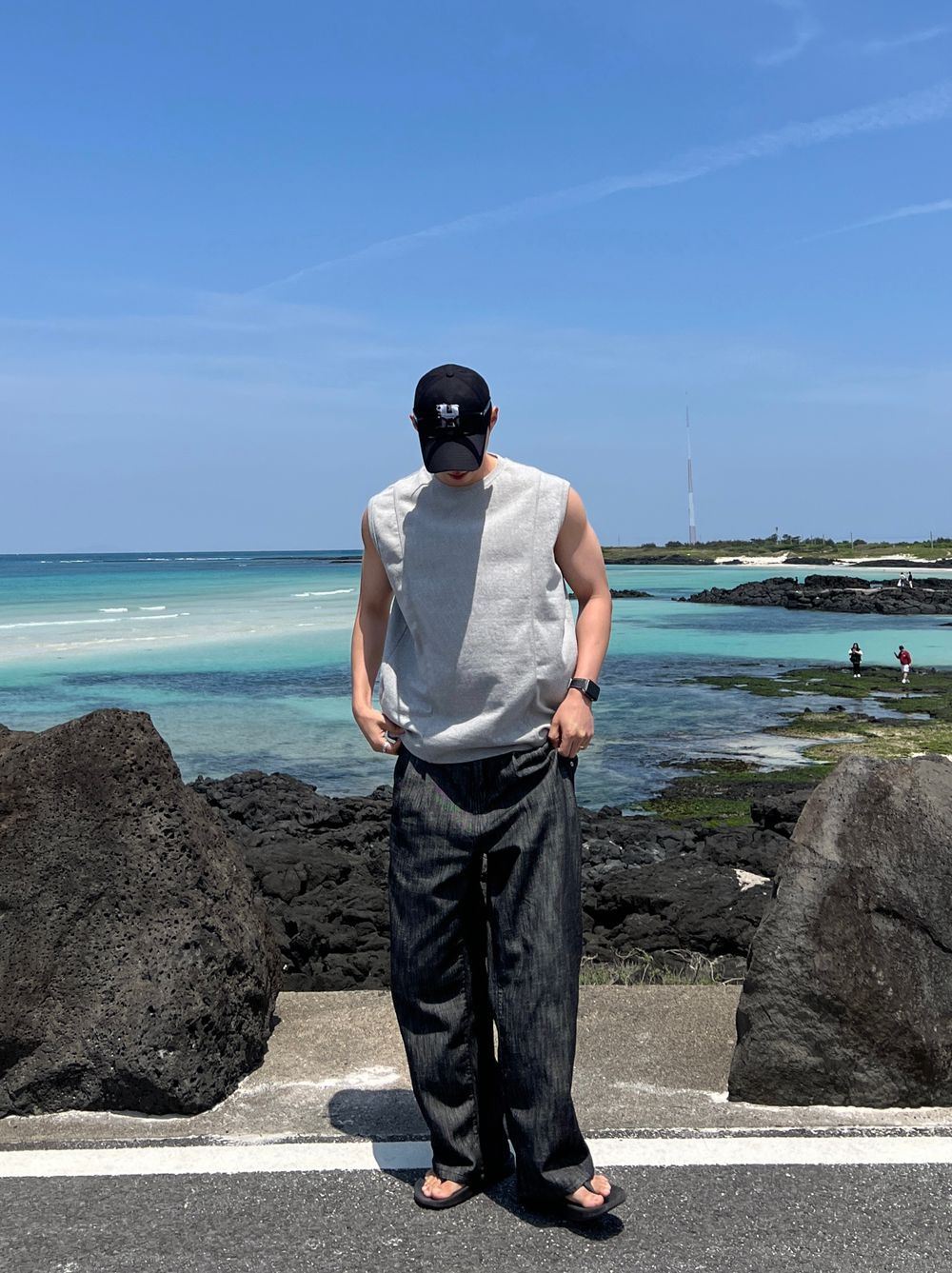 Gym Bro系列🏋️線條純色坎肩背心｜4色入