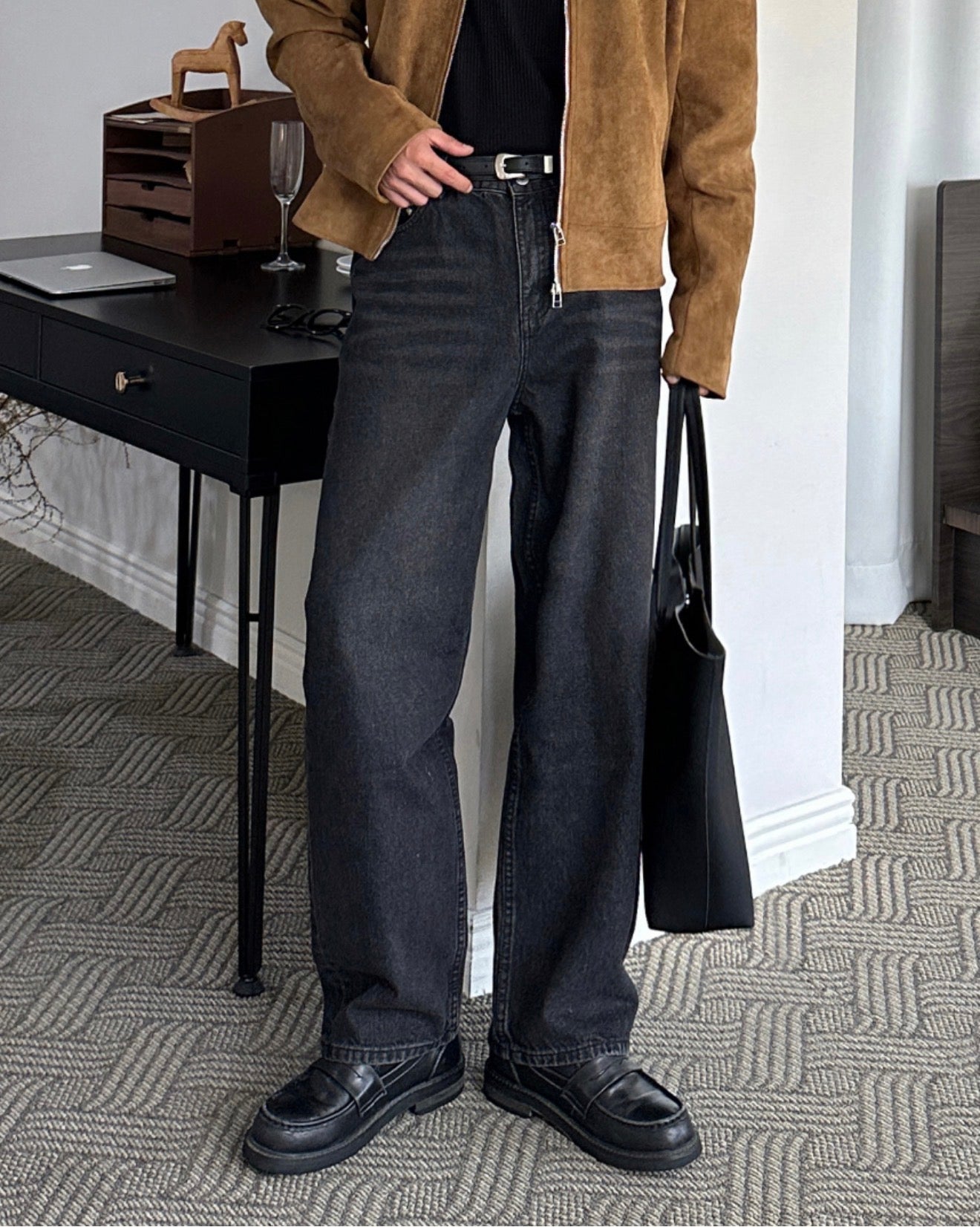 PREMIUM👑真牛皮復古樂福鞋｜2色入