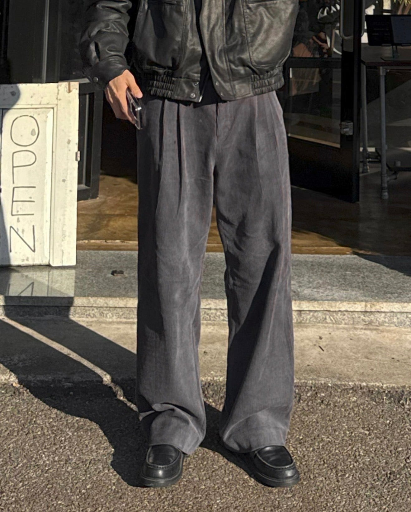 冬天必入🔥燈芯絨直腳長褲｜4色入