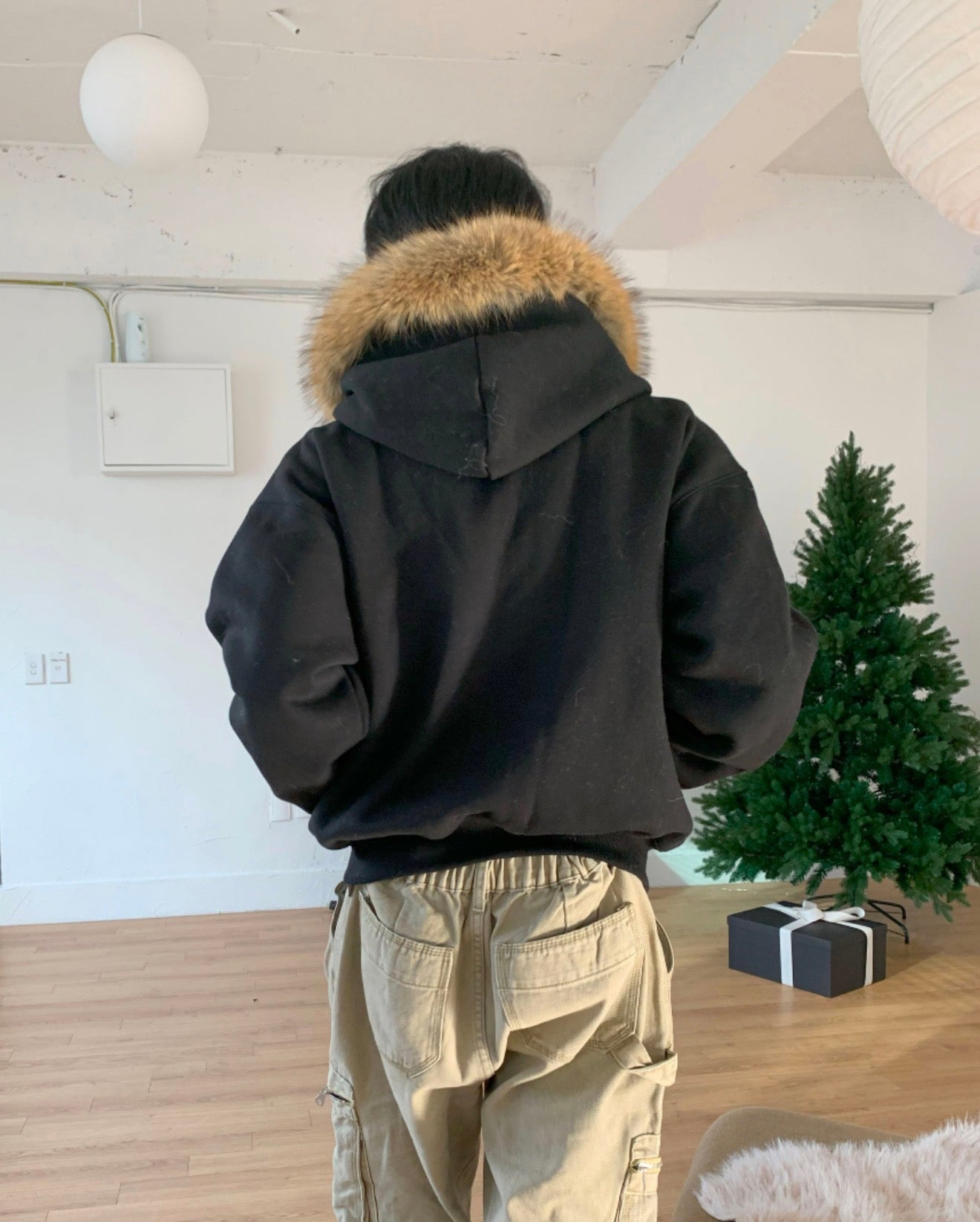 短款比例更好！重磅刷毛開胸衛衣｜2色入