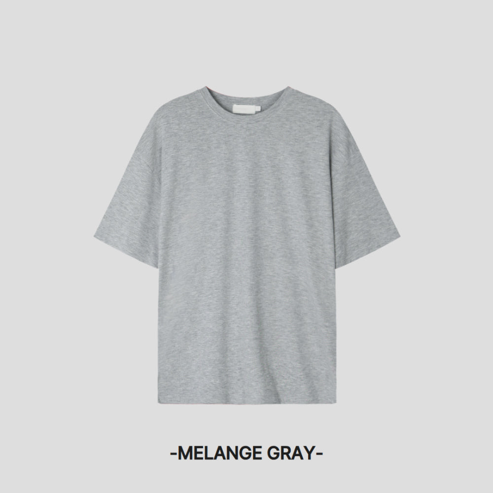 衣櫃必入款！韓製基礎款純色短袖｜8色入