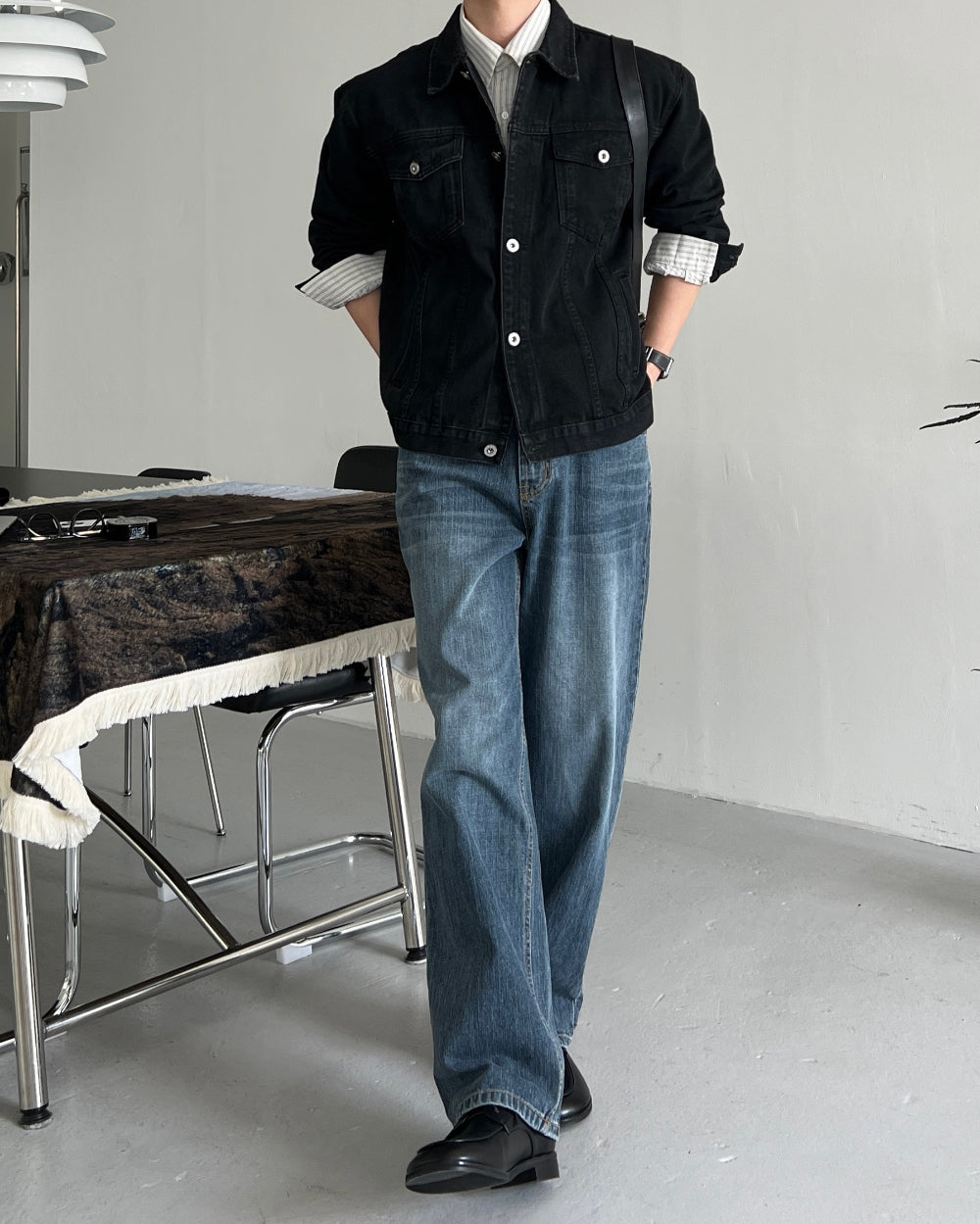 韓系極簡風皮鞋｜2色入