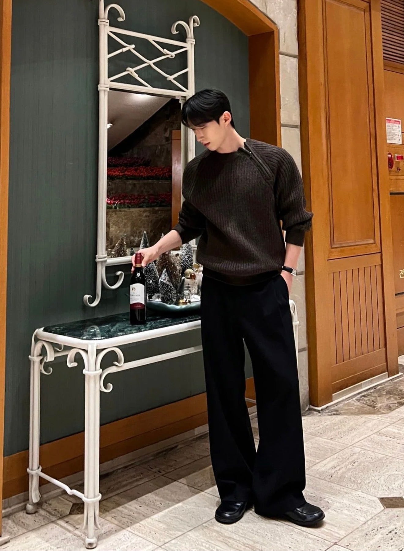 側拉鍊質感針織衫｜6色入