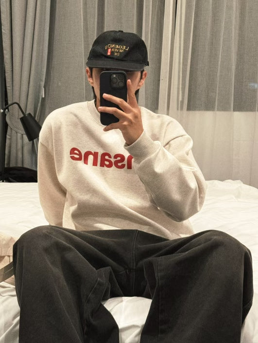 [🇰🇷連線]Insane 印花圓領衛衣