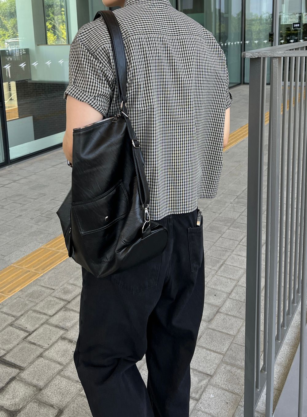 不壓身高！格仔短袖恤衫｜4色入