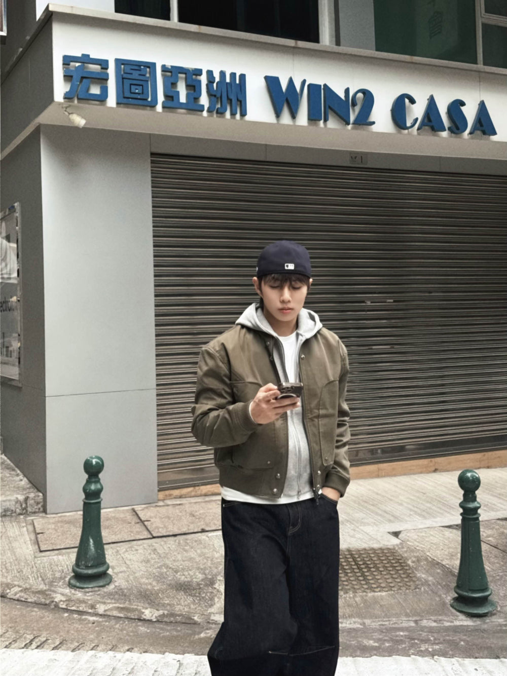 金屬細節加分！大口袋短款MA1｜2色入