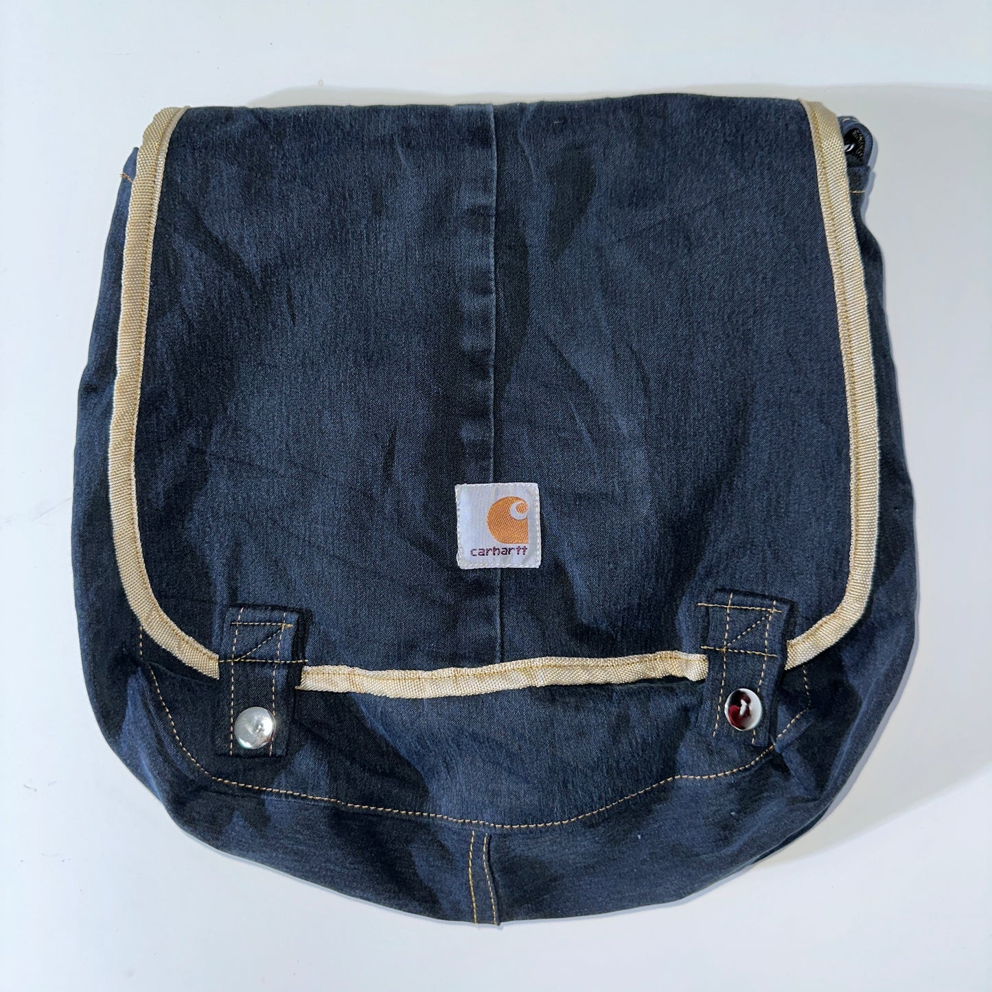 Remade Carhartt Postman Bag Denim