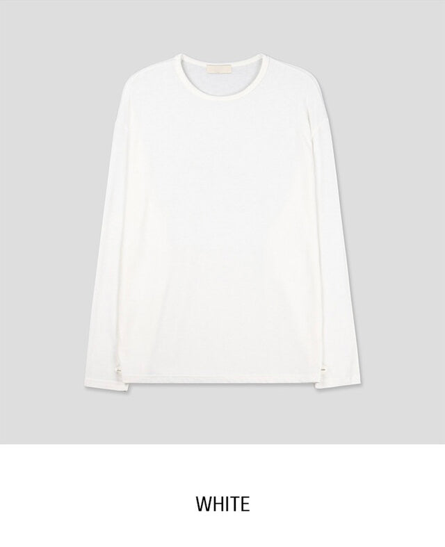 HEAT UP🍁基礎款質感圓領長袖｜4色入