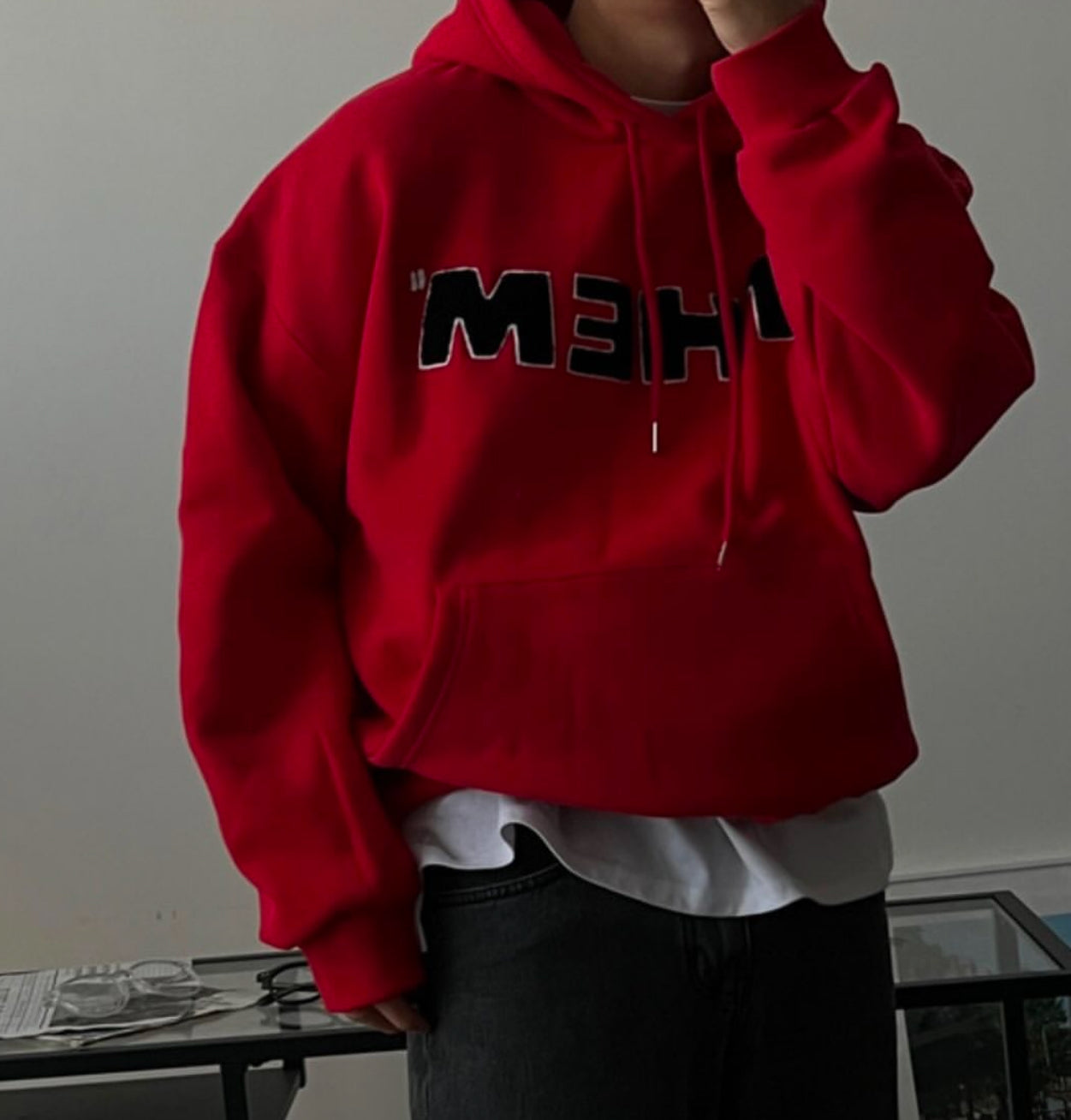 [聖誕精選🎄]THEM植絨印花衛衣