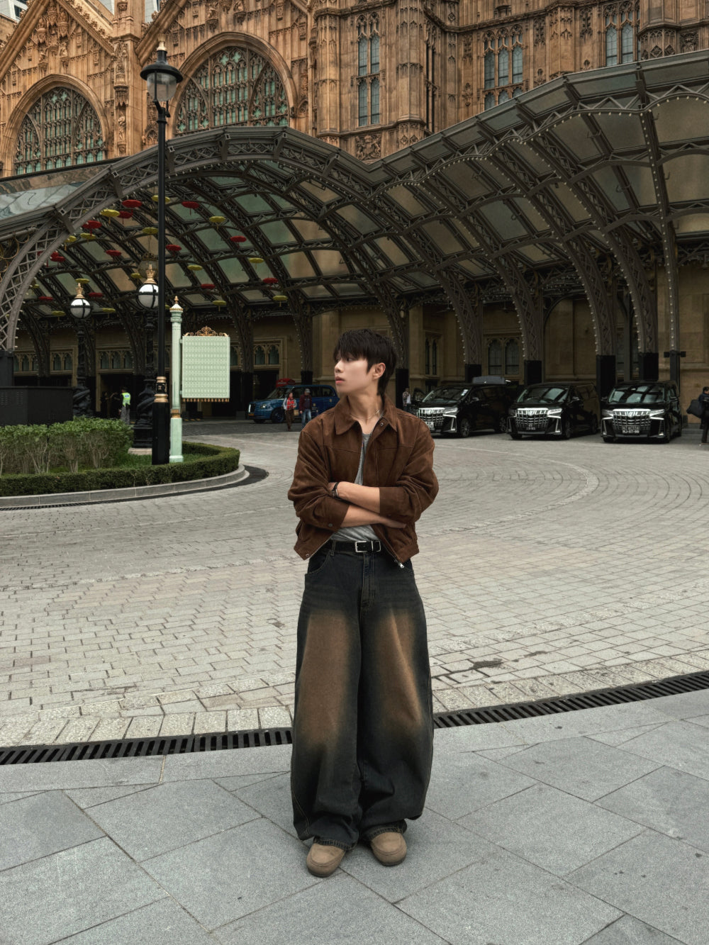 PREMIUM👑簡約款哈靈頓麂皮外套｜3色入