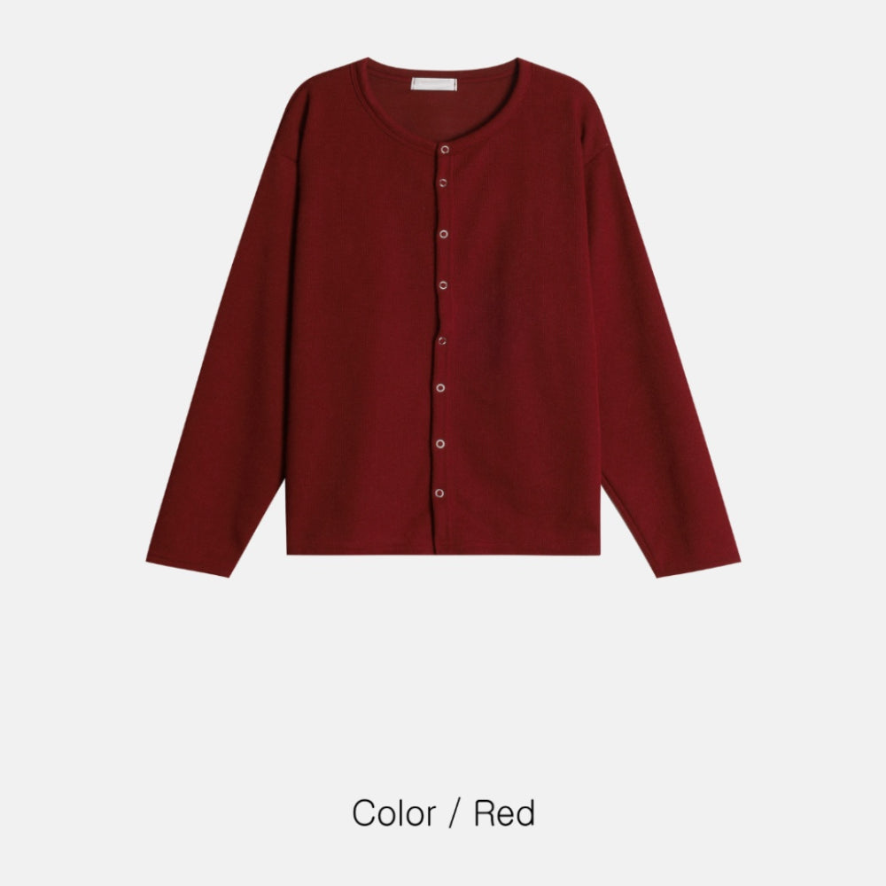 初春必入🍃輕盈百搭短款開胸針織衫｜5色入