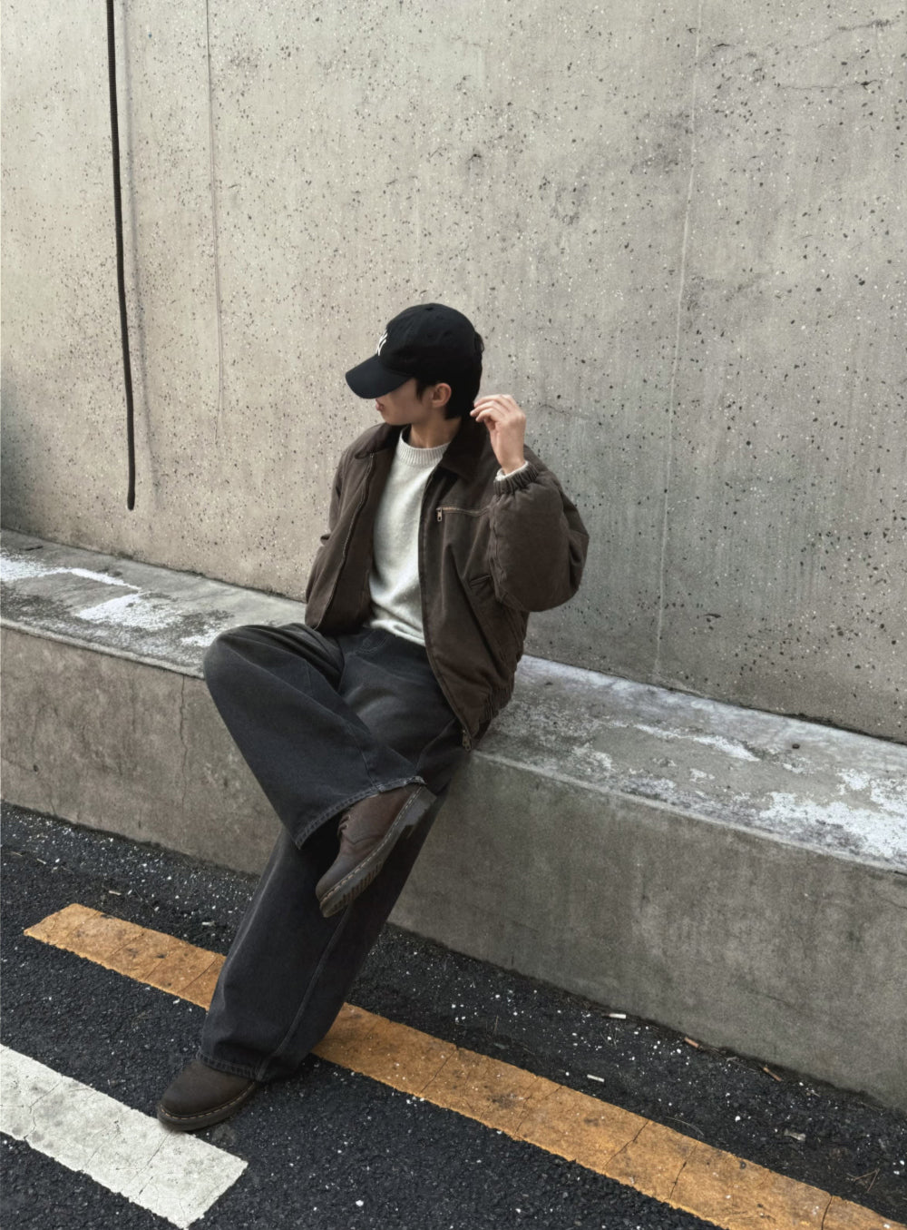 PREMIUM👑韓製重工短版拼接工裝外套｜2色入