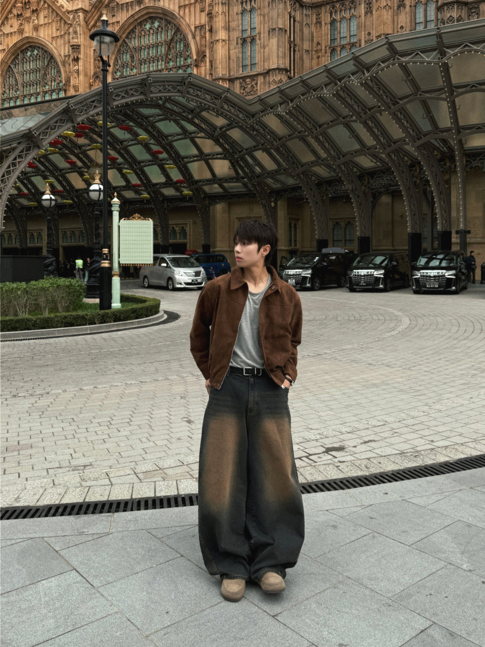 PREMIUM👑簡約款哈靈頓麂皮外套｜3色入