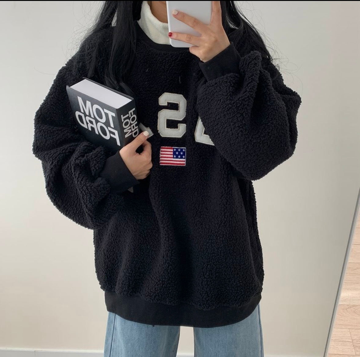 [🇰🇷連線]USA 柔軟毛毛衛衣
