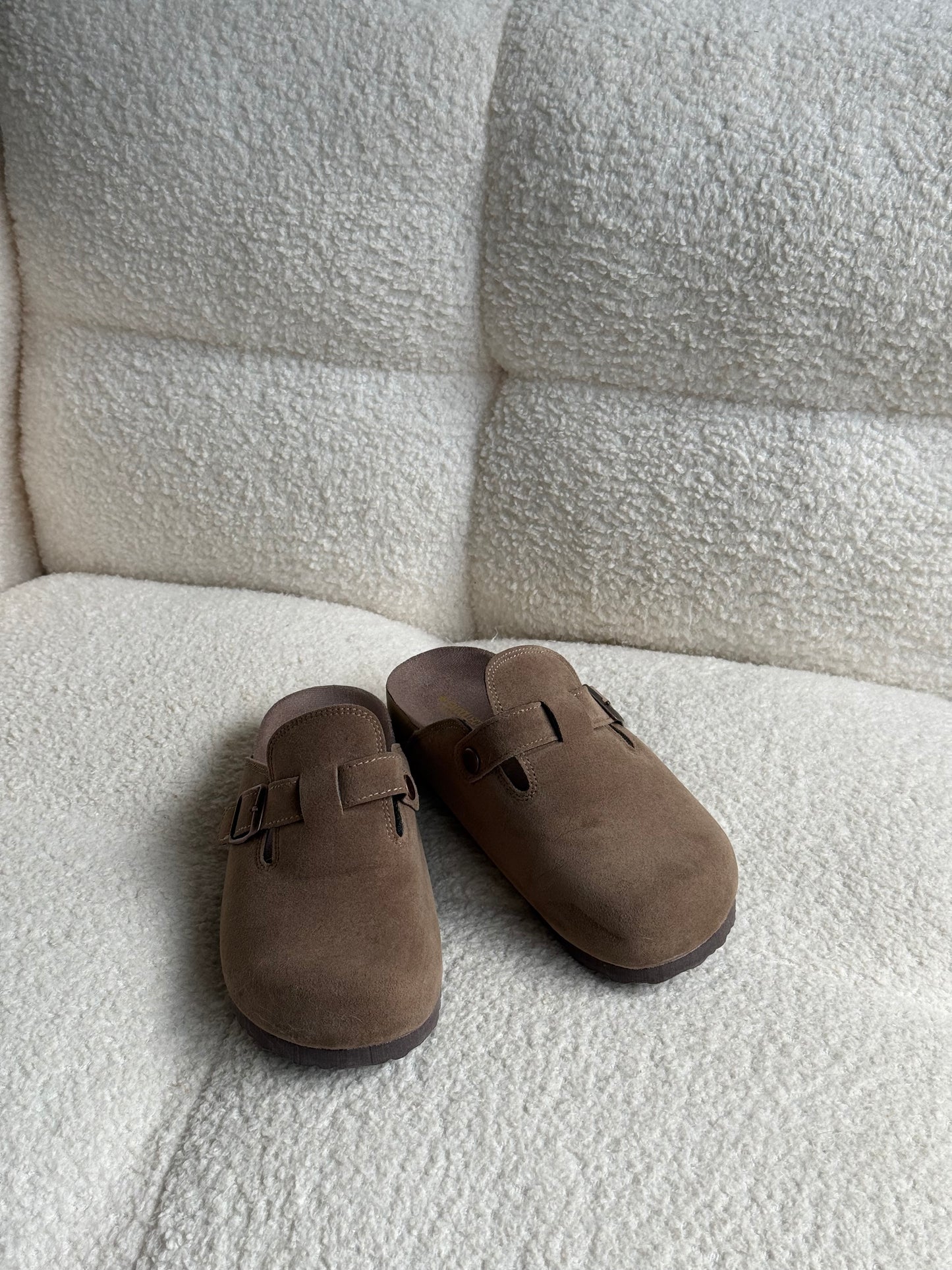 【11月下單立減$50!】腳感超舒適！韓製猄皮勃肯鞋 ｜3色入