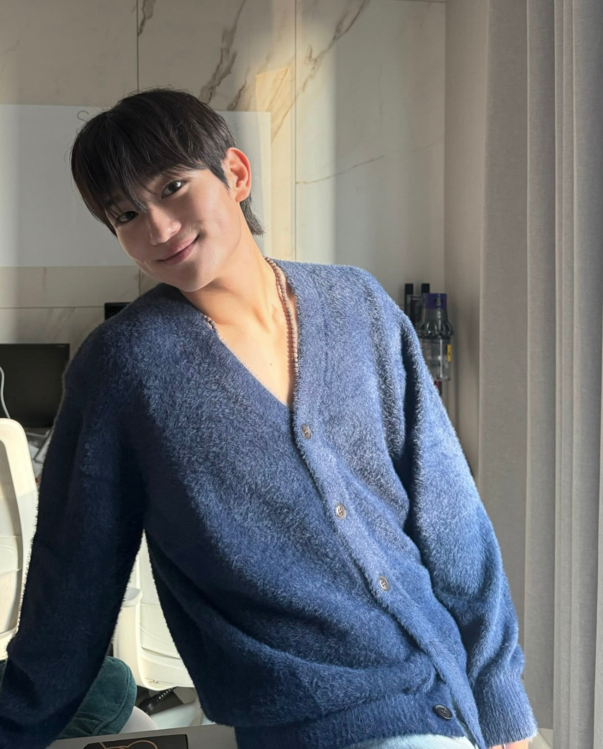 (多色可選!)高質柔軟馬海毛開胸針織外套｜12色入