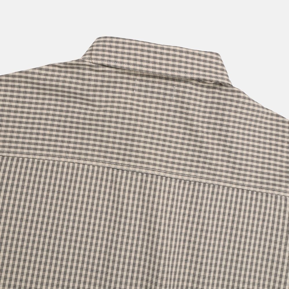 不壓身高！格仔短袖恤衫｜4色入