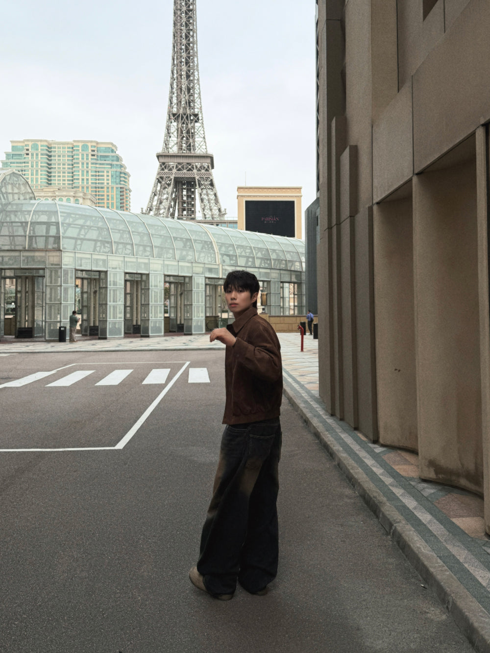 PREMIUM👑簡約款哈靈頓麂皮外套｜3色入