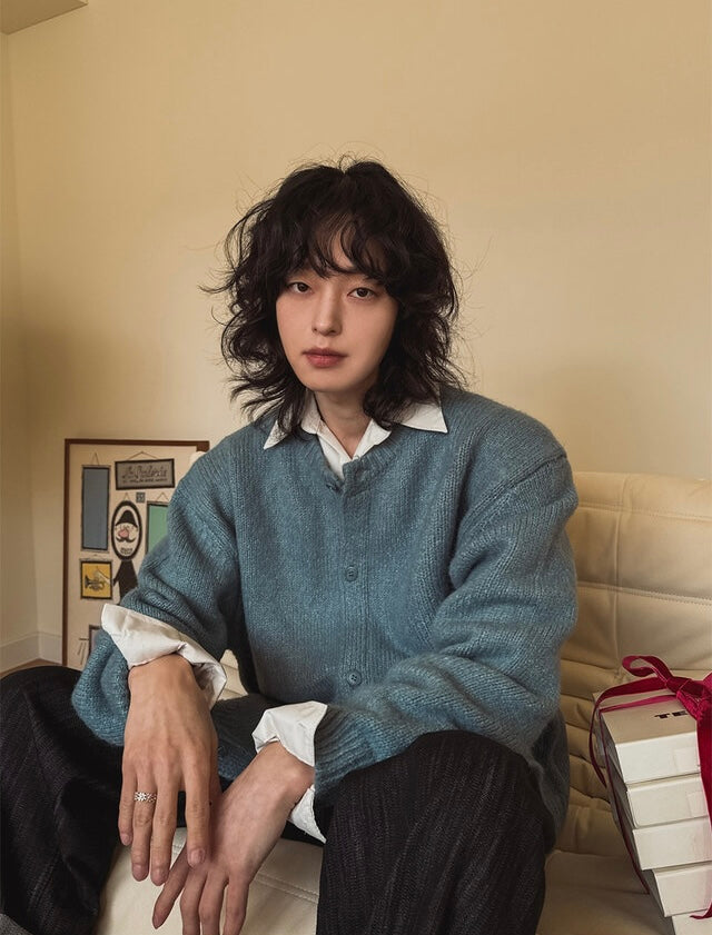 節日推薦🎅🏻輕熟質感開胸針織外套｜6色入