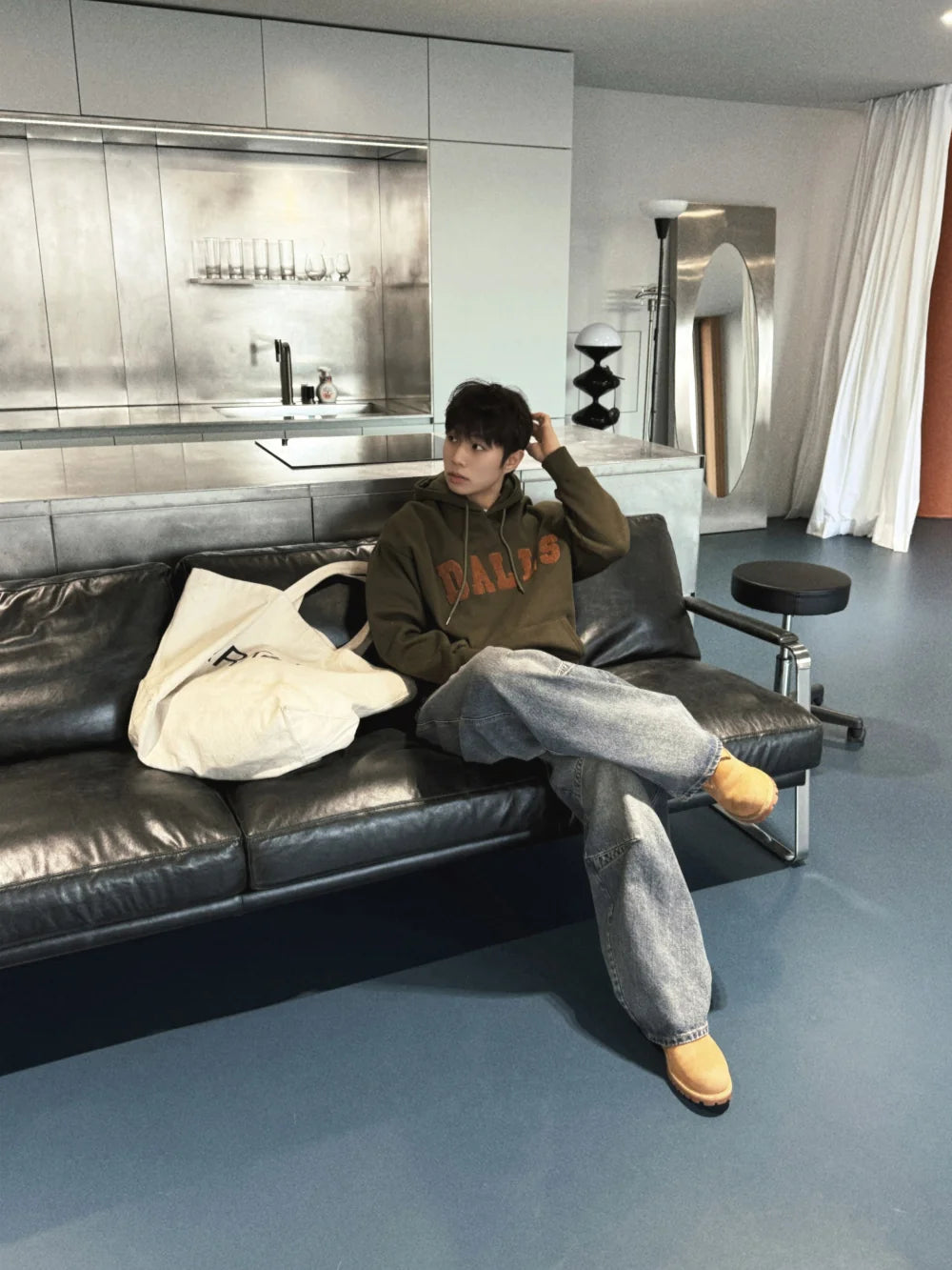 DALLS拼布連帽衛衣｜4色入