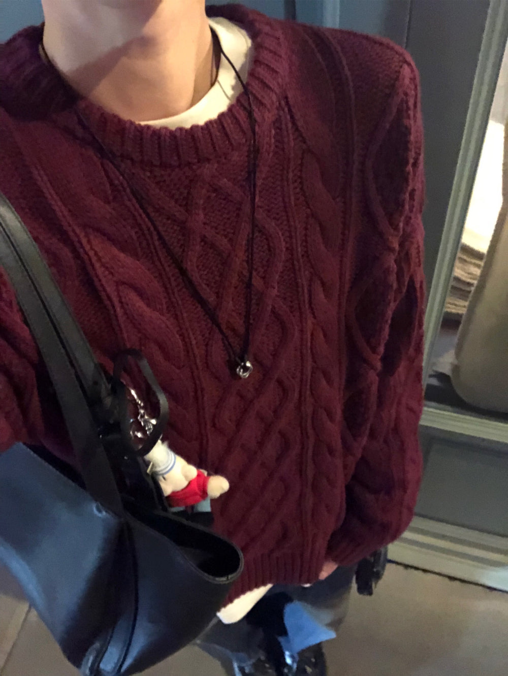 50%羊毛🐑漁夫紋麻花針織衫｜4色入