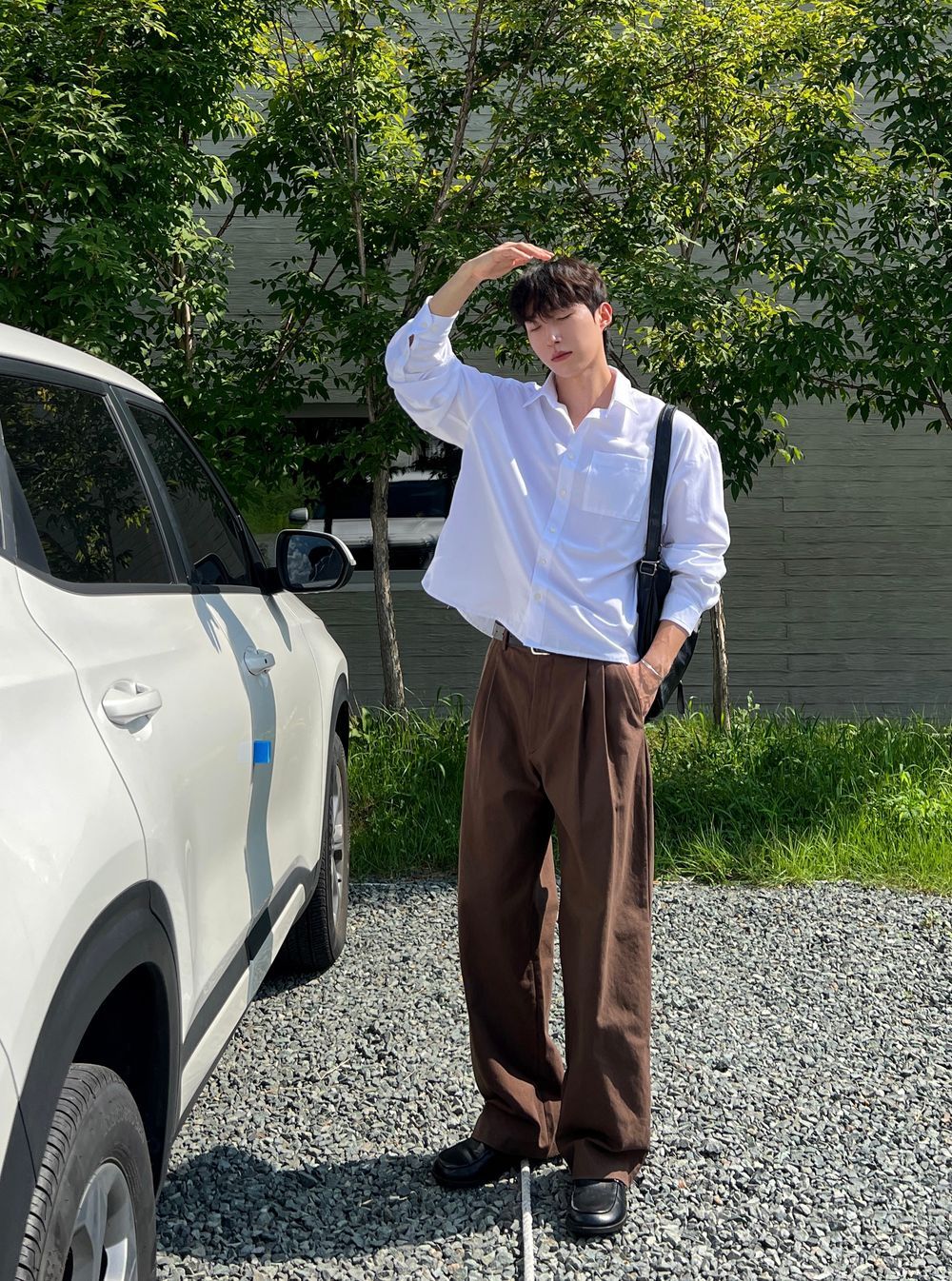 四季皆可穿！經典半短版牛津恤衫｜6色入