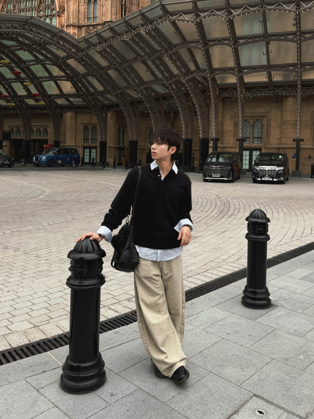 PREMIUM👑細麻花亨利領針織衫｜4色入