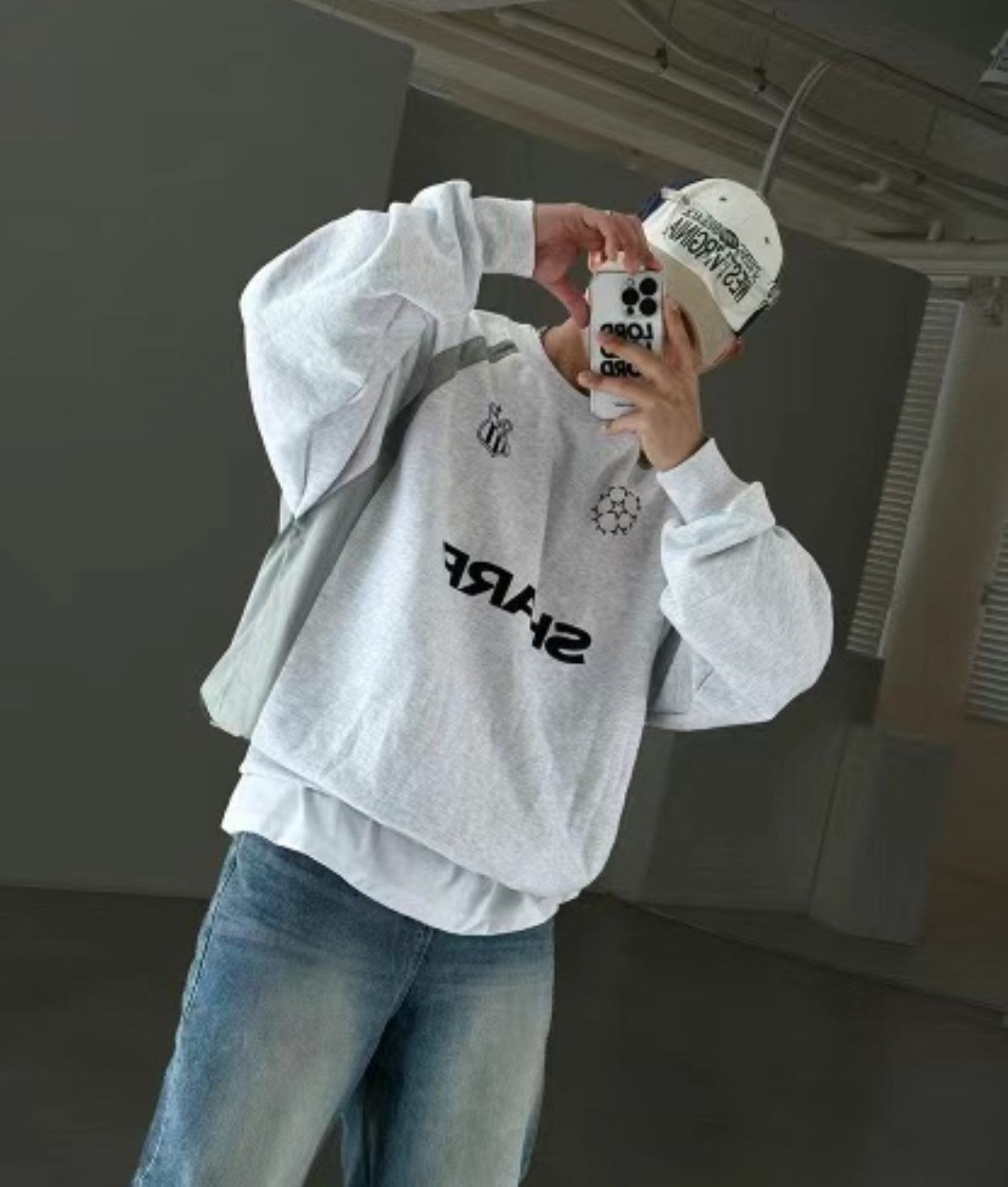 Sharp Soccer Long sleeve 棉質印花長袖