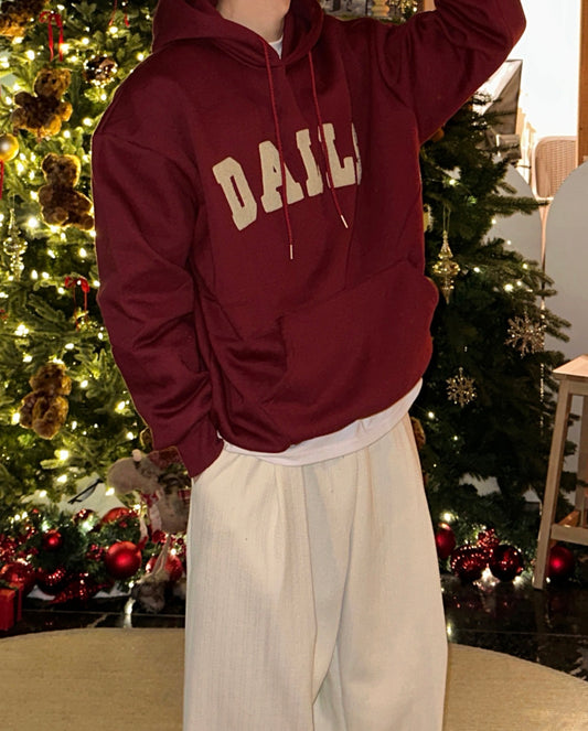 DALLS拼布連帽衛衣｜4色入