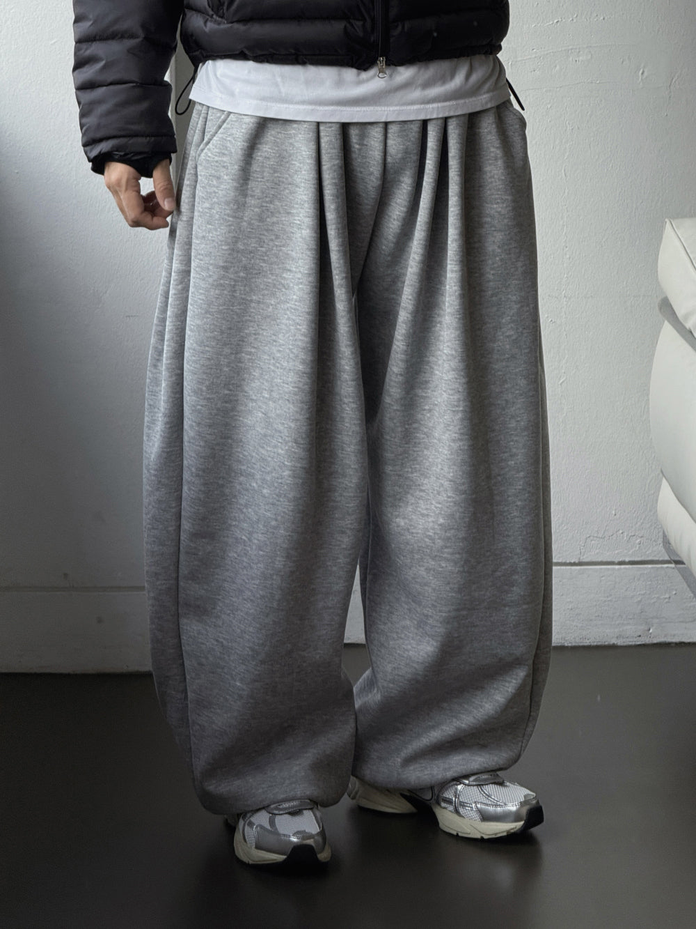 新年福利價🧧韓製彎刀棉褲｜2色入