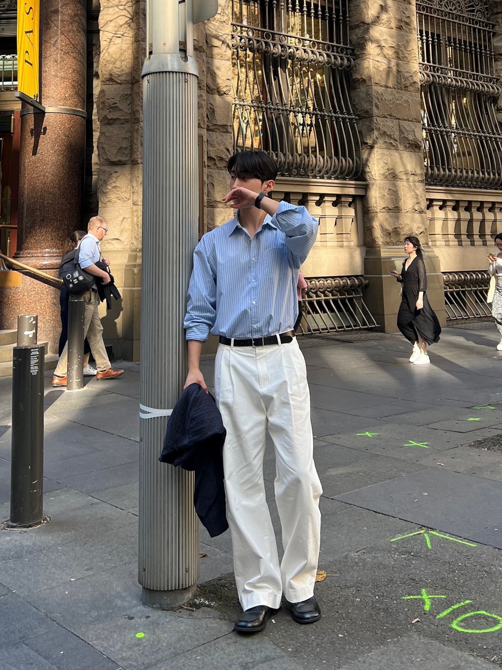 早春必入🍃知性條紋寬鬆恤衫｜2色入