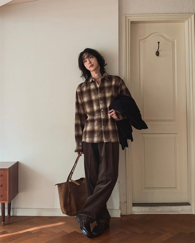 [大熱款🔥]燈芯絨直紋長褲｜5色入