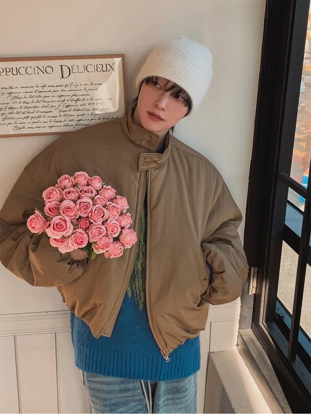 款式超靚！廓形哈靈頓外套｜2色入