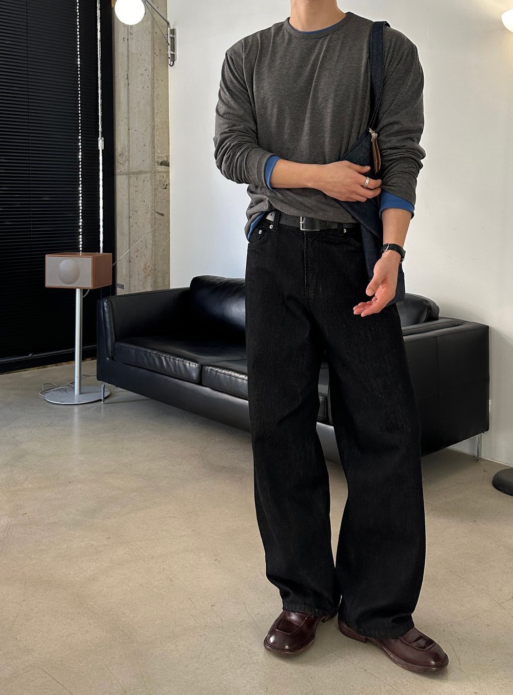 （1＋1）超親膚！韓製柔軟圓領長袖T恤｜9色入