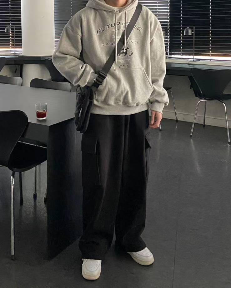 Futuristic 印花連帽衛衣