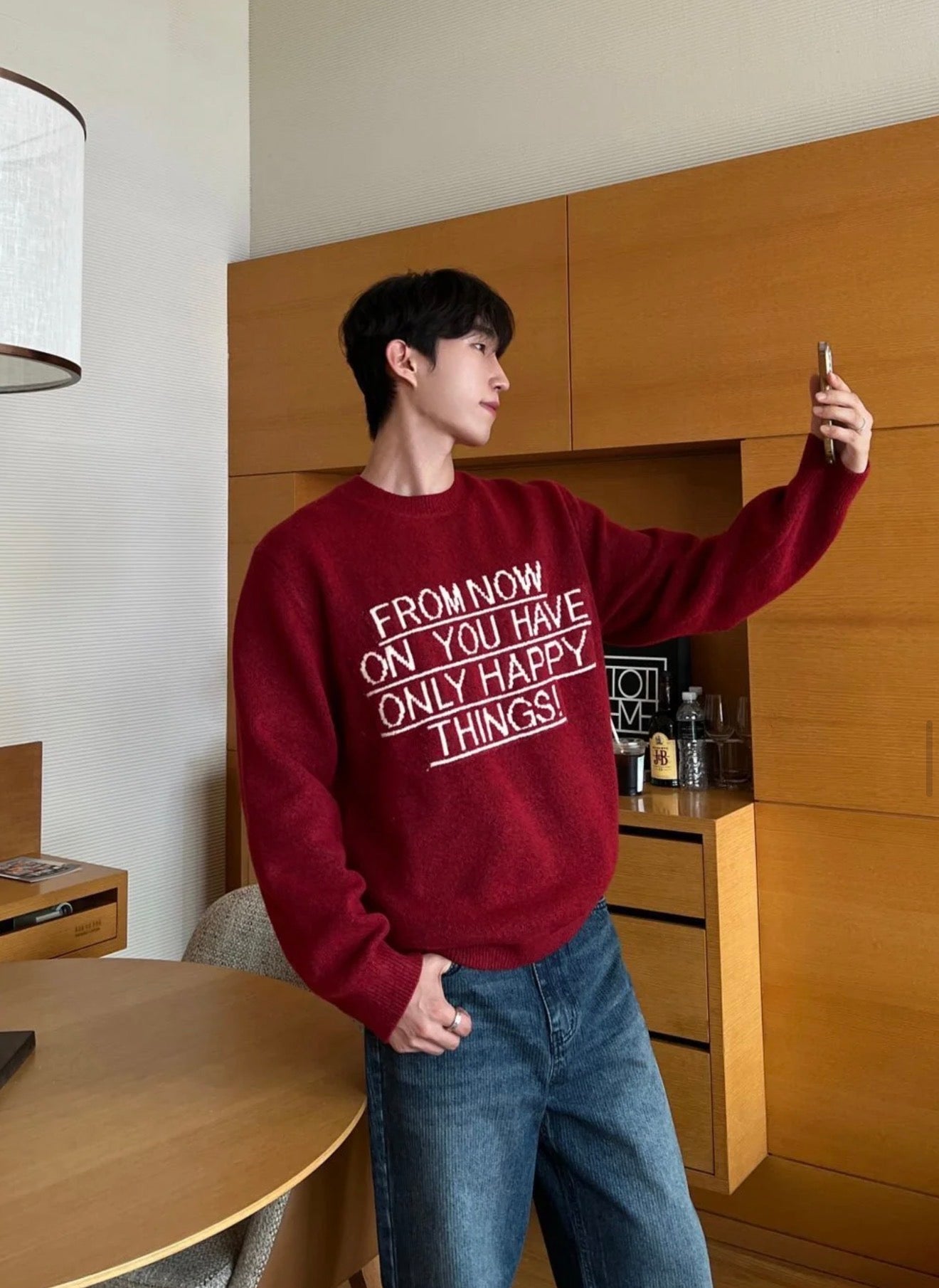 Premium👑簡約文字針織衫｜9色入