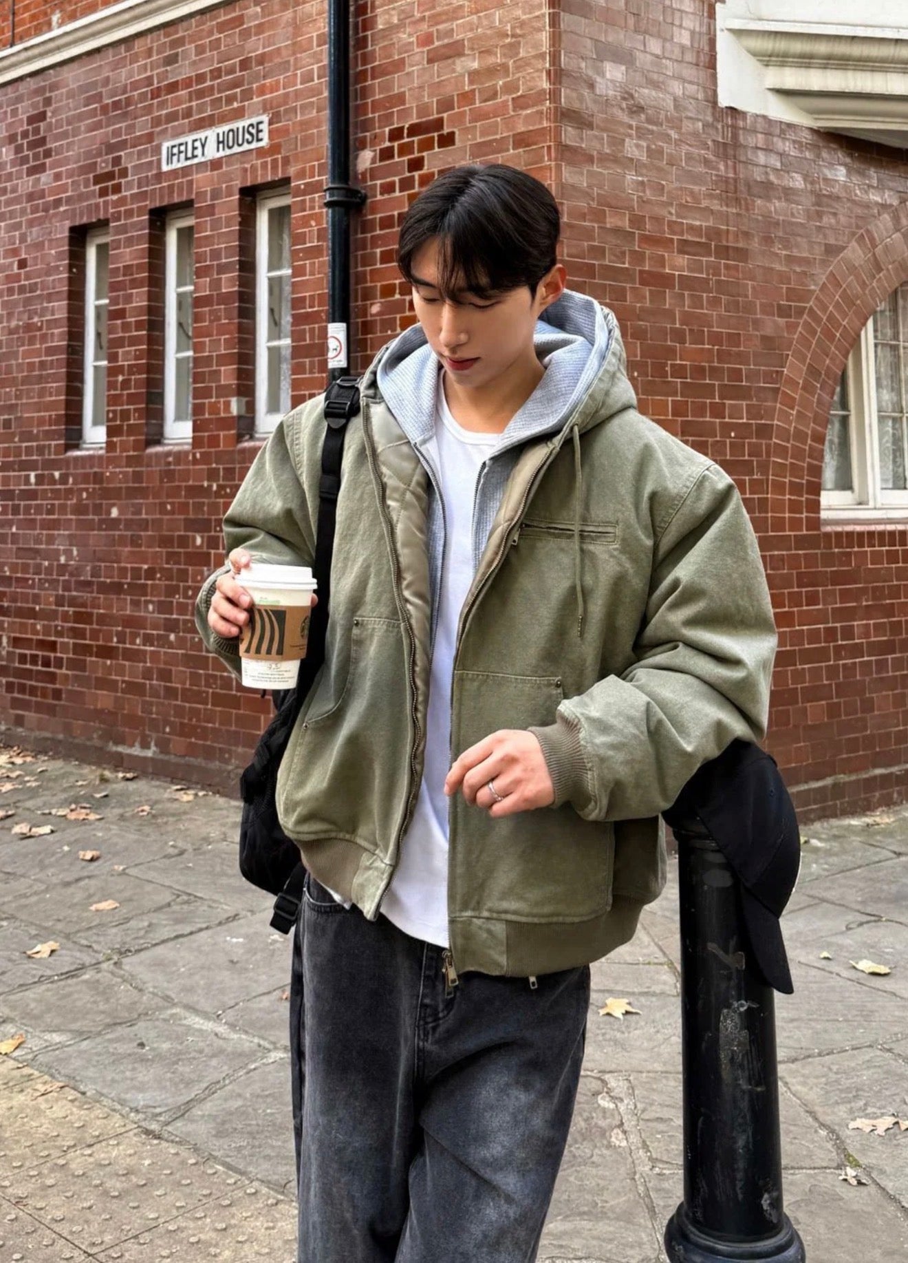 型格款！連帽夾棉重磅工裝外套｜3色入