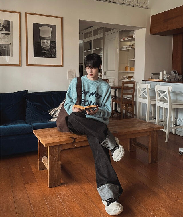 I'm not surrounded by idiot寬鬆針織衫｜4色入