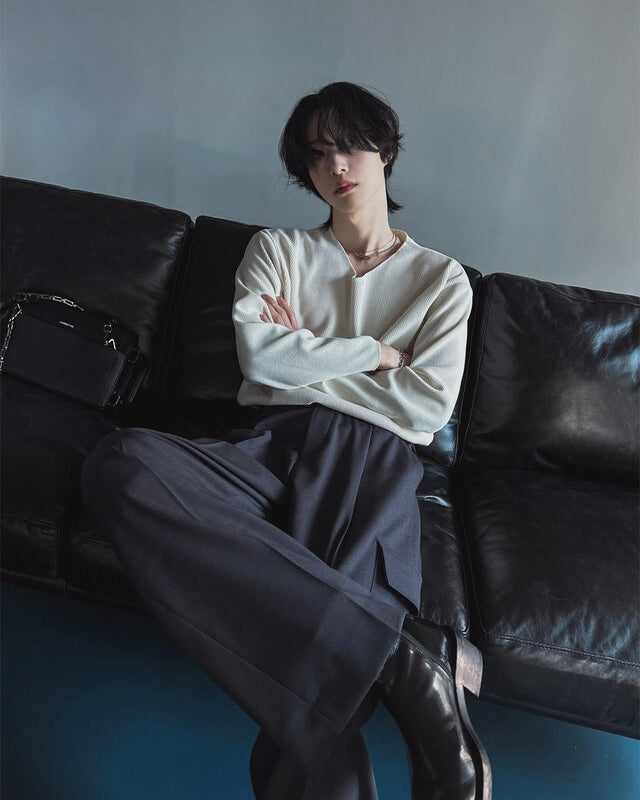 [氣質款]微V領內搭/單穿長袖