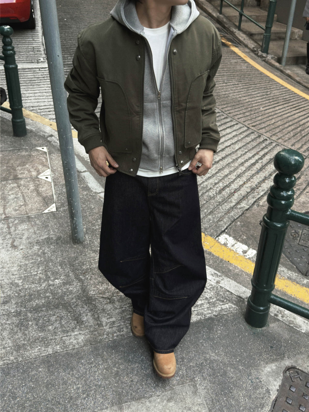 金屬細節加分！大口袋短款MA1｜2色入