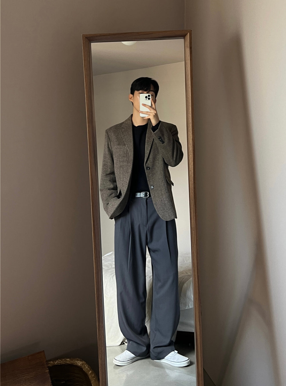 福利價🧧廓型雙褶寬鬆西裝褲｜5色入