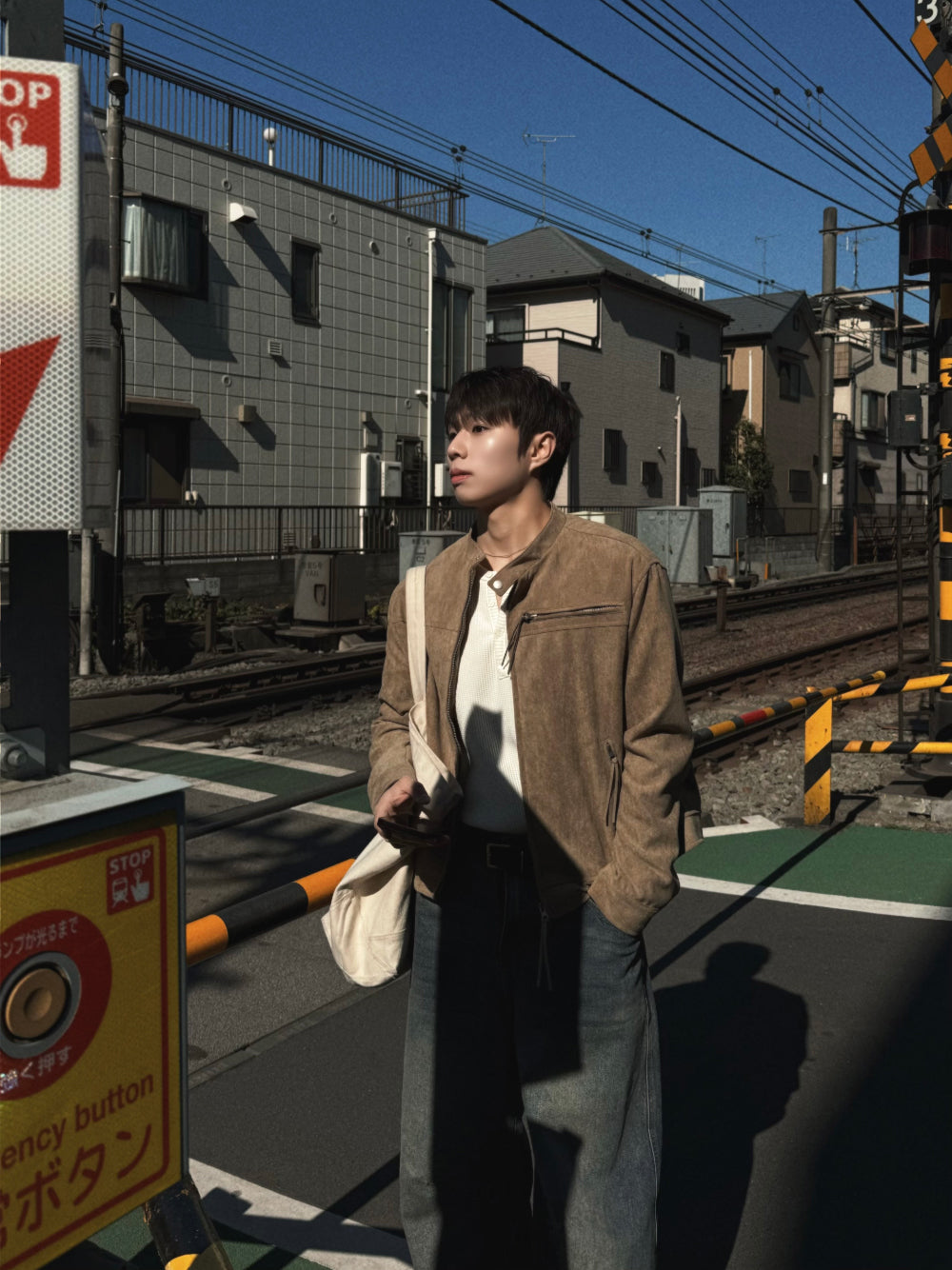 約會必備！紳士風麂皮外套｜2色入