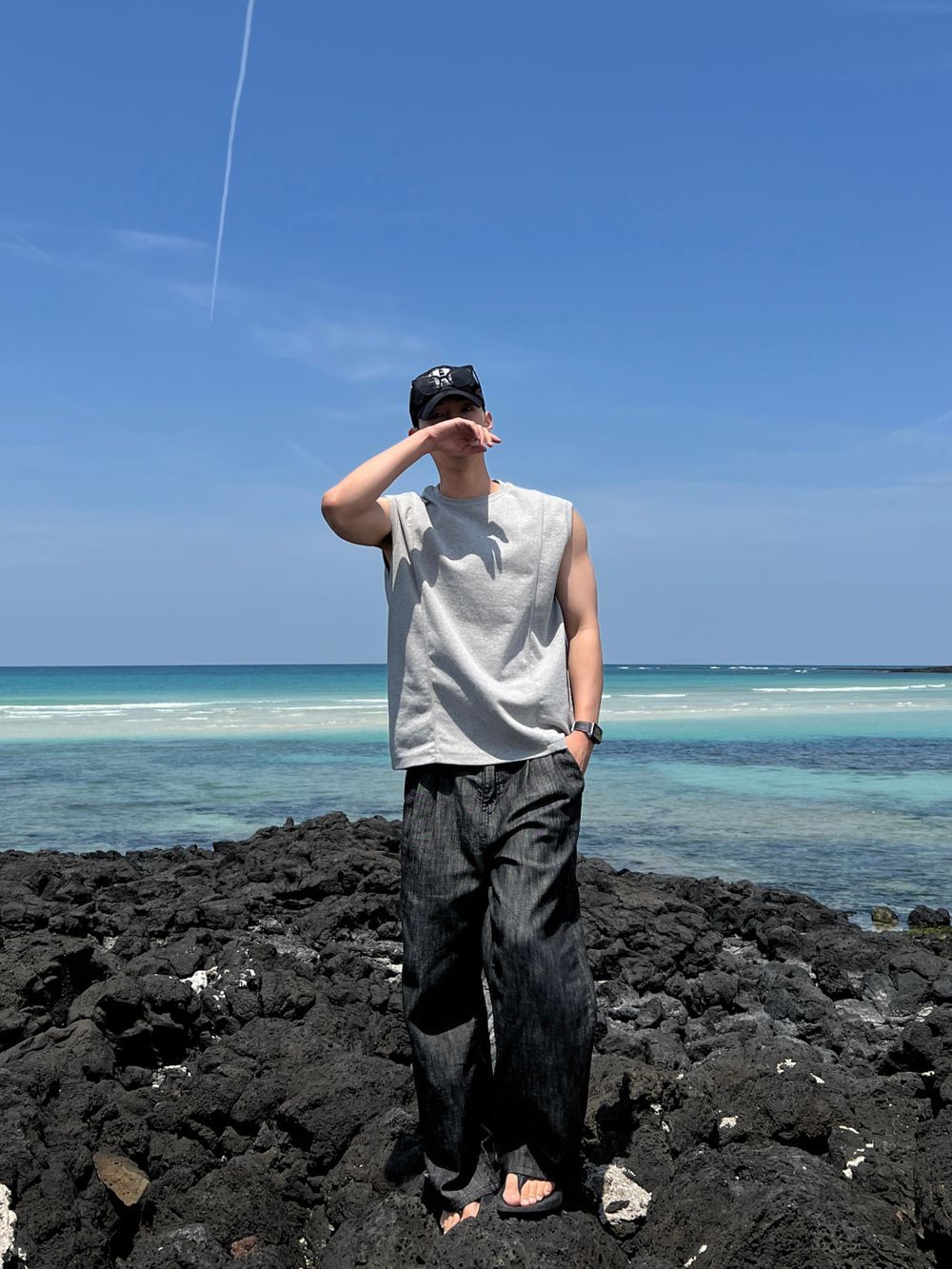 Gym Bro系列🏋️線條純色坎肩背心｜4色入