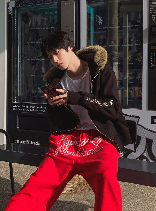 AMOUR超高質毛毛連帽衛衣｜2色入