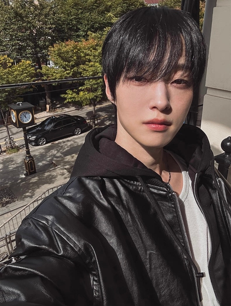 🔥店主推薦！型格假兩件連帽分層皮褸｜2色入