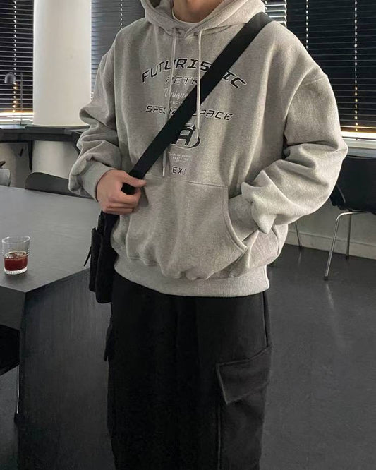 Futuristic 印花連帽衛衣